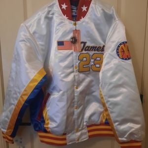 Satin Jacket- LeBron James "MJ" #23